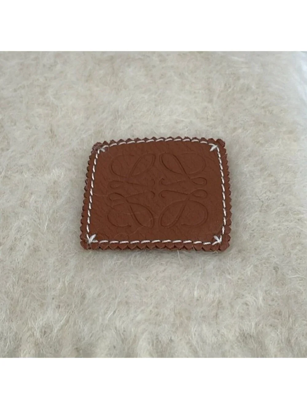 Loewe Scarf White Wool